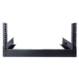 StarTech.com RK4OD stativ 4U Fritstående reol Sort