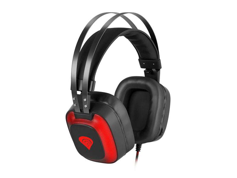 GENESIS Radon 720 Headset Ledningsført Spil Sort