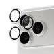 PanzerGlass ® Hoops® Kameralinsebeskytter Transparent iPhone 17 Pro | iPhone 17 Pro Max | iPhone 16 Pro | 16 Pro Max