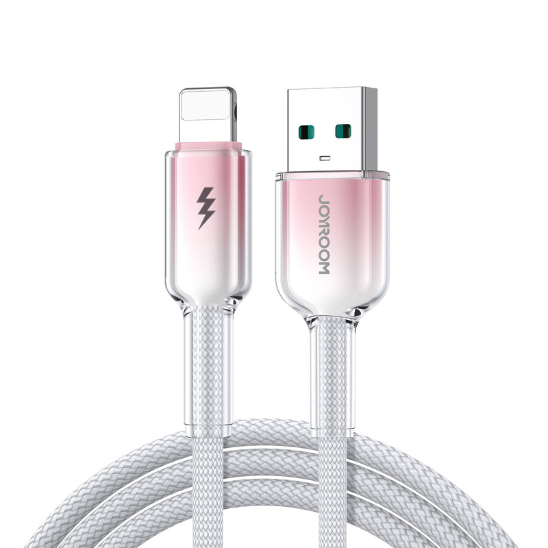 JOYROOM S-A42 A-L WH Lightning kabel 1,2 m Hvid