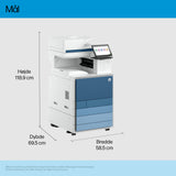 HP LaserJet Enterprise 8801z Multifunction Farve Printer, Kun Ethernet; Duplex; Kopimaskine, scanner