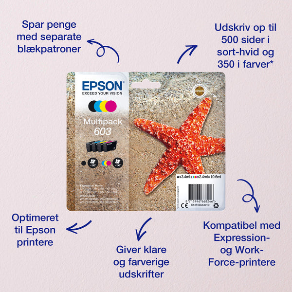 Epson Multipack 4-colours 603XL Ink