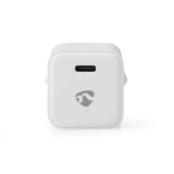 Nedis WCMPD30W100WT oplader til mobil enhed Smartphone, Tablet Hvid Vekselstrøm Indendørs