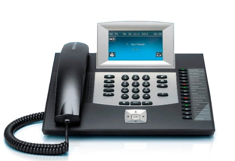 Auerswald COMfortel 2600 Analog telefon Nummervisning Sort