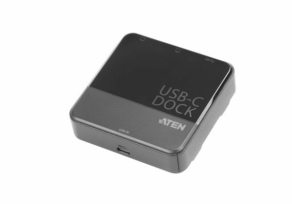 ATEN UH3233 Ledningsført USB 3.2 Gen 1 (3.1 Gen 1) Type-C Sort