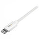 StarTech.com USBLT1MW Lightning kabel 1 m Hvid