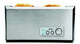 Gastroback Design Pro 4S 9 2 skive(r) 1500 W Sort, Rustfrit stål