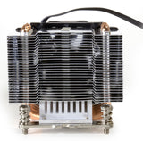 Dynatron A24 Computerkølesystem Processor Køler 6 cm Sort, Sølv 1 stk
