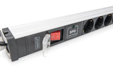 Digitus DN-95435 strømforsyningsenhed (PDU) 12 AC stikkontakt(er) 1U