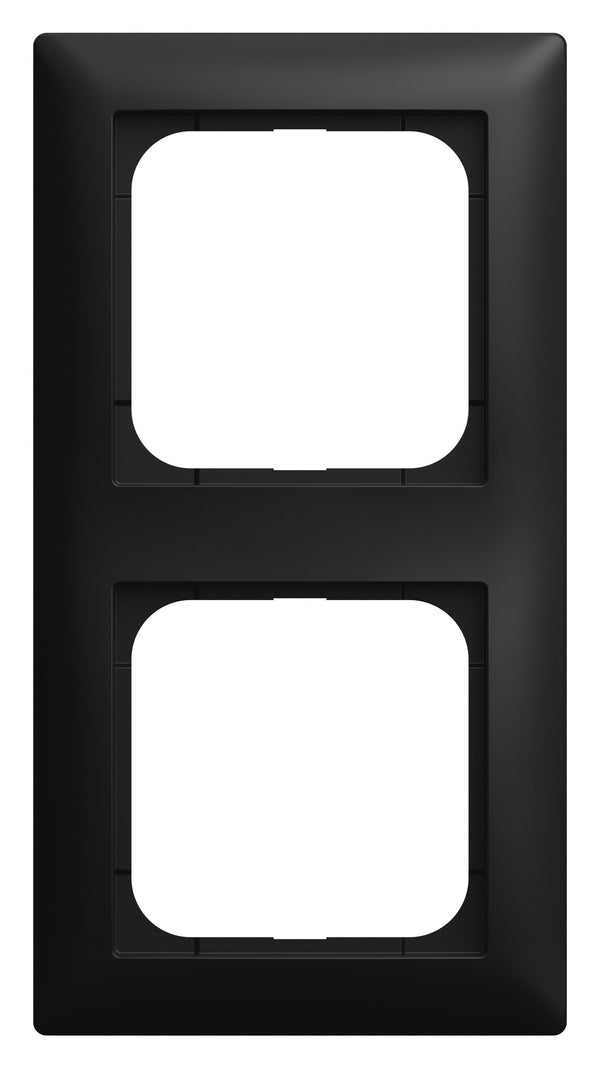Busch-Jaeger 2CKA001725A1569 kontaktplade & kontakthætte Sort