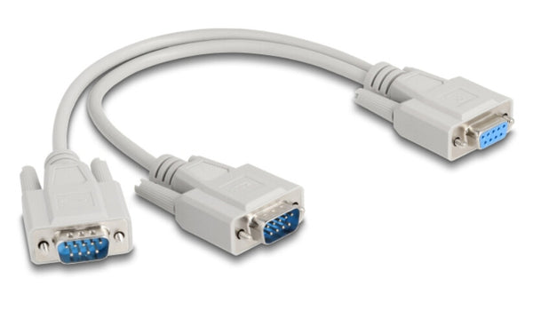 DeLOCK 67160 serielkabel Beige 0,3 m DB-9