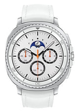 Samsung Galaxy Watch 8 Classic 3,3 cm (1.3") AMOLED 46 mm Digital 438 x 438 pixel Berøringsskærm 4G Sølv Wi-Fi GPS (satellit)
