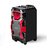 LEICKE DJ ROXXX Pro Bærbar stereohøjttaler Sort 50 W