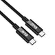 CLUB3D CAC-1579 USB-kabel USB4 Gen 3x2 3 m USB C 40 Gbit/sek. 240 W Sort