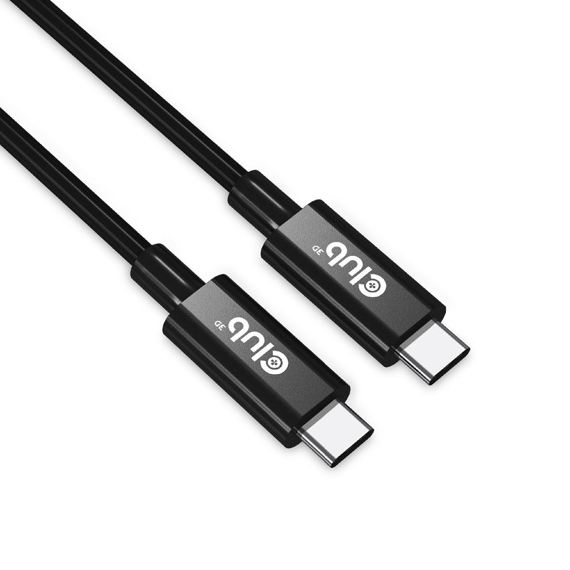 CLUB3D CAC-1579 USB-kabel USB4 Gen 3x2 3 m USB C 40 Gbit/sek. 240 W Sort
