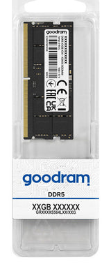 Goodram GR5600S564L46/32G hukommelsesmodul 32 GB 1 x 32 GB DDR5 262-pin SO-DIMM