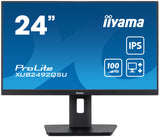 iiyama ProLite XUB2492QSU-B1 computerskærm 60,5 cm (23.8") 2560 x 1440 pixel Quad HD LED Sort
