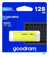 Goodram UME2 USB-nøgle 128 GB USB Type-A 2.0 Gul