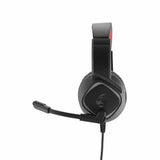 MediaRange MRGS301 hovedtelefoner/headset Ledningsført Spil Sort, Rød