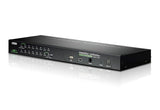 ATEN CS1716I-AT-G KVM Switch Stativ-montering Sort