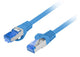 Lanberg PCF6A-10CC netværkskabel Blå 0,5 m Cat6a S/FTP (S-STP)
