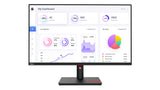 Lenovo ThinkVision T32p-30 computerskærm 80 cm (31.5") 3840 x 2160 pixel 4K Ultra HD LED Sort