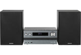 Kenwood M-918DAB-H stereoanlæg Home audio micro system 10 W Aluminium, Sort
