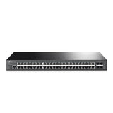 TP-Link JetStream TL-SG3452 netværksswitch Administreret L2 Gigabit Ethernet (10/100/1000) 1U Sort