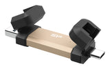Silicon Power DS72 USB-nøgle 500 GB USB Type-A / USB Type-C 3.2 Gen 2 (3.1 Gen 2) Guld