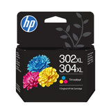 HP Original 302XL/304XL-blækpatron, trefarvet