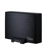 Inter-Tech Veloce GD-35612 Sort 3.5" USB-drevet