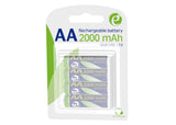 Gembird EG-BA-AA20R4-01 husholdningsbatteri Genopladeligt batteri AA Nikkel-Metalhydrid (NiMH)