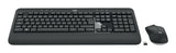 Logitech MK540 Advanced tastatur Mus inkluderet Universel RF trådløst QWERTY Italiensk Sort