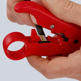 Knipex 16 60 06 SB kabelstripper Rød