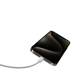 DUDAO L6C USB-C to 60W PD 2m hvid - Digital/Daten USB-kabel USB C