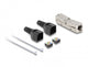DeLOCK 87096 kabelsamler LSA Sort, Metallic