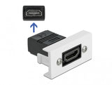 DeLOCK 81303 stikkontakt Sort