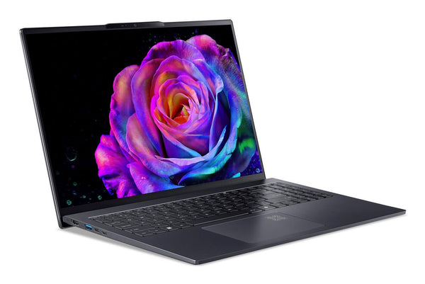 Acer Swift SFG16-61-R6QV Copilot+ PC AMD Ryzen AI 7 350 Laptop 40,6 cm (16") WUXGA+ 32 GB LPDDR5x-SDRAM 1 TB SSD Wi-Fi 7 (802.11be) Windows 11 Home Tysk Grå