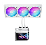 ASUS ROG Ryuo IV SLC 360 ARGB White Edition Processor Alt-i-en væskekøler 12 cm Hvid
