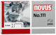 Novus No.111 Hæftepakker 2000 hæfteklammer