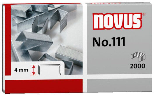 Novus No.111 Hæftepakker 2000 hæfteklammer