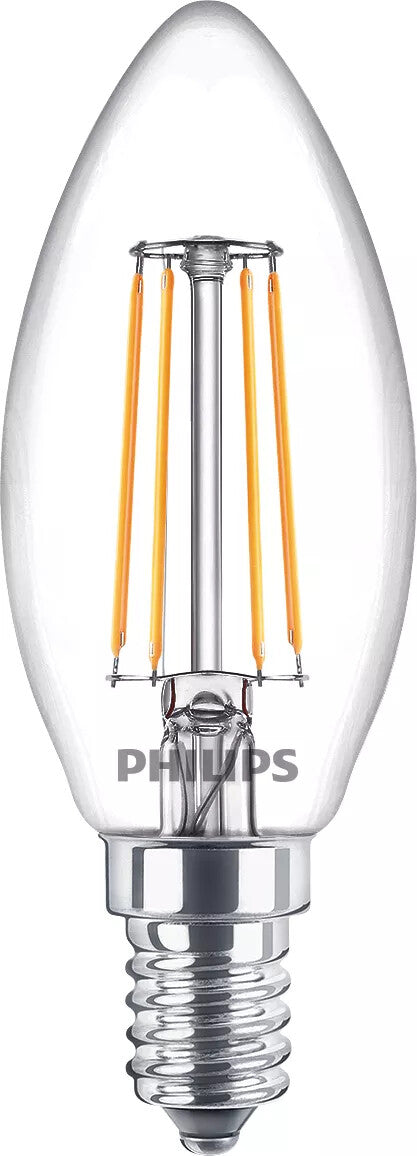 Philips Filament kertepære, klar 40 W B35 E14