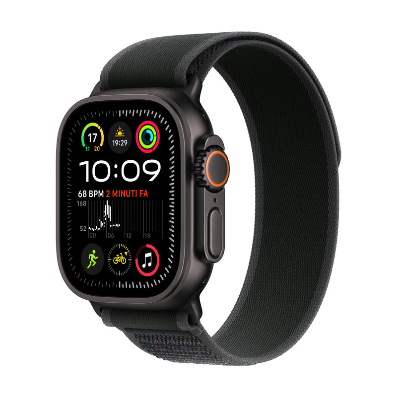 Apple Watch Ultra 2 OLED 49 mm Digital 410 x 502 pixel Berøringsskærm 4G Sort GPS (satellit)