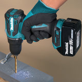 Makita DDF490Z bor 1900 rpm Nøglefri 1,7 kg Blå, Sort