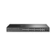TP-Link Omada SL2428P Administreret Fast Ethernet (10/100) Strøm over Ethernet (PoE) 1U Sort