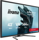iiyama G-MASTER G4380UHSU-B2 computerskærm 108 cm (42.5") 3840 x 2160 pixel 4K Ultra HD LED Sort