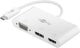 Goobay 52412 USB grafisk adapter Hvid