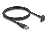 DeLOCK 81030 USB-kabel USB 3.2 Gen 1 (3.1 Gen 1) 1 m USB A Micro-USB B 5 Gbit/sek. Sort