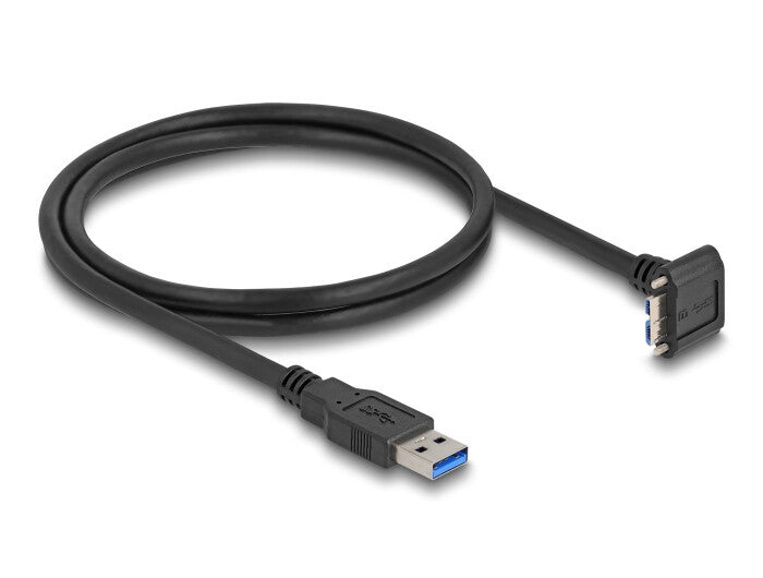 DeLOCK 81030 USB-kabel USB 3.2 Gen 1 (3.1 Gen 1) 1 m USB A Micro-USB B 5 Gbit/sek. Sort
