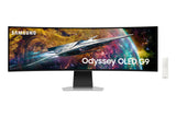 Samsung G95SC computerskærm 124,5 cm (49") 5120 x 1440 pixel Dual QHD OLED Sølv